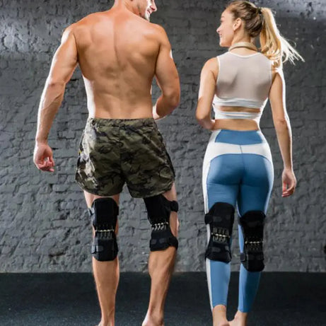 KNEEPAD - Spring Loaded POWER LEG Knee Joint Support Pads (Pair - For Both Knees) - Oshi.pk - Buy & Sell Online