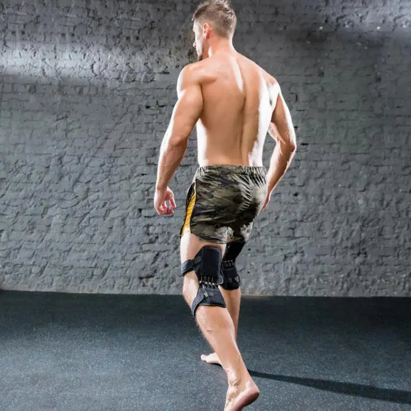 KNEEPAD - Spring Loaded POWER LEG Knee Joint Support Pads (Pair - For Both Knees) - Oshi.pk - Buy & Sell Online