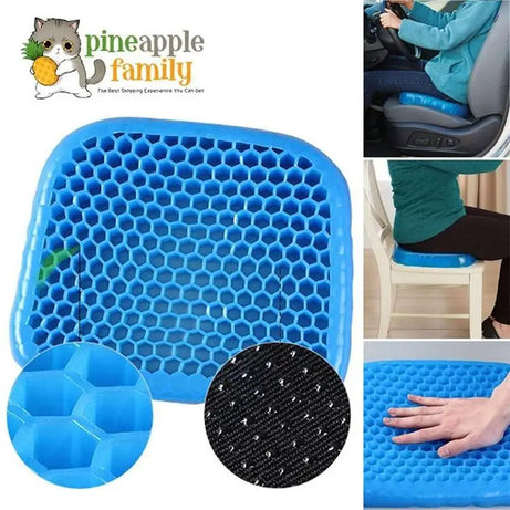 Egg Sitter Seat Cushion with Non-Slip Cover, Breathable Honeycomb Design Absorbs Pressure Points - Oshi.pk - Buy & Sell Online