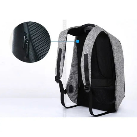 Waterproof Anti Theft USB Charging Anti-Cut Shock Proof Sports Backpack