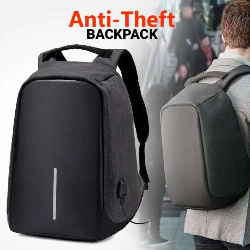 Waterproof Anti Theft USB Charging Anti-Cut Shock Proof Sports Backpack - Oshi.pk - Buy & Sell Online