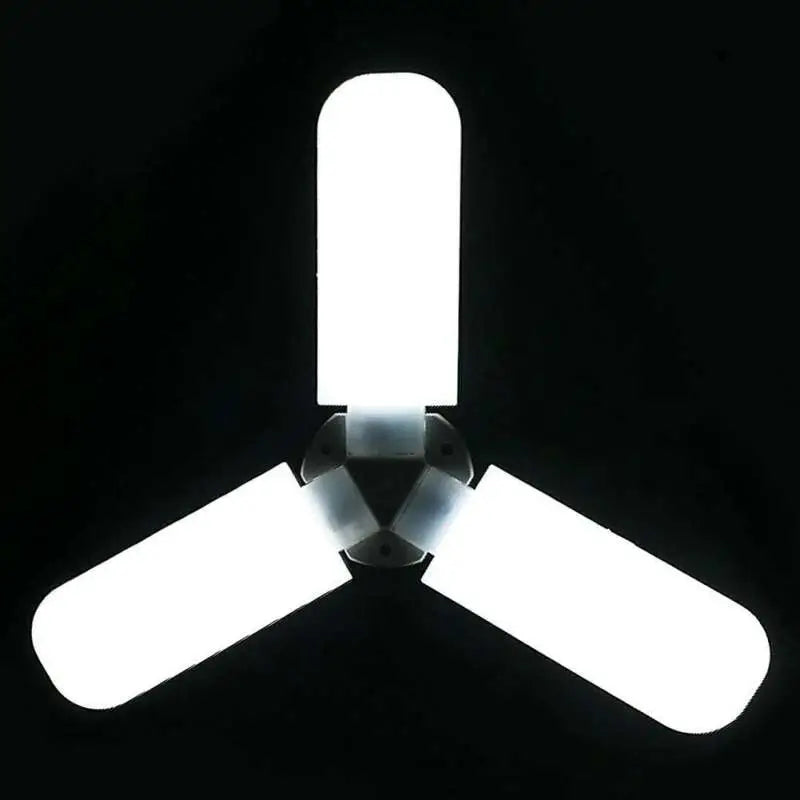 LED Foldable Fan Blade Angle Adjustable Light Bulb for Indoor Home Decor - Oshi.pk - Buy & Sell Online