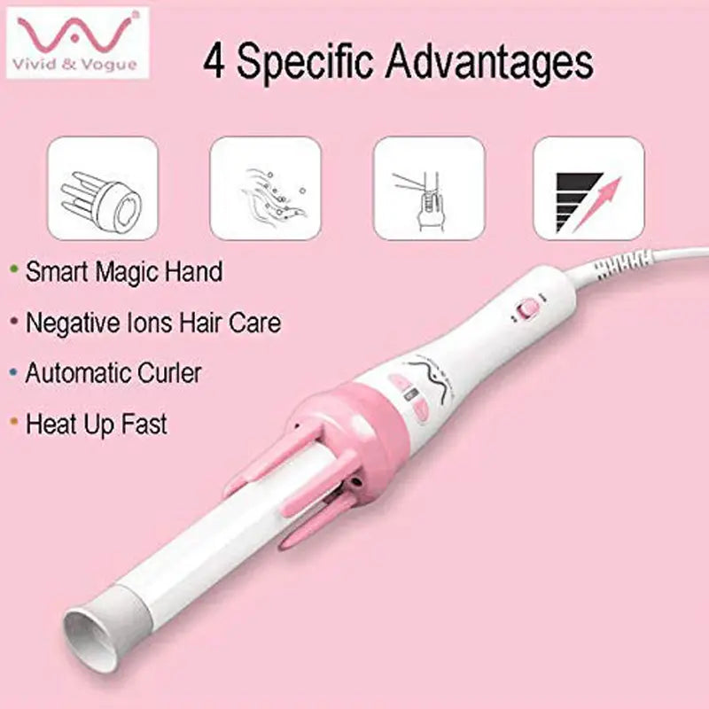 Hair Curling Iron V&V Automatic Hair Curler - Oshi.pk - Buy & Sell Online