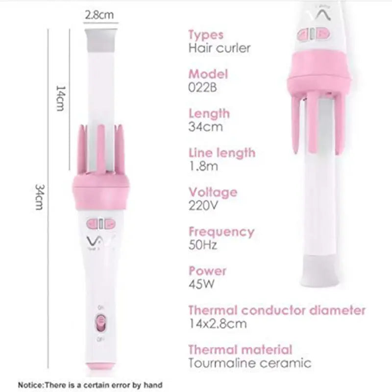 Hair Curling Iron V&V Automatic Hair Curler - Oshi.pk - Buy & Sell Online