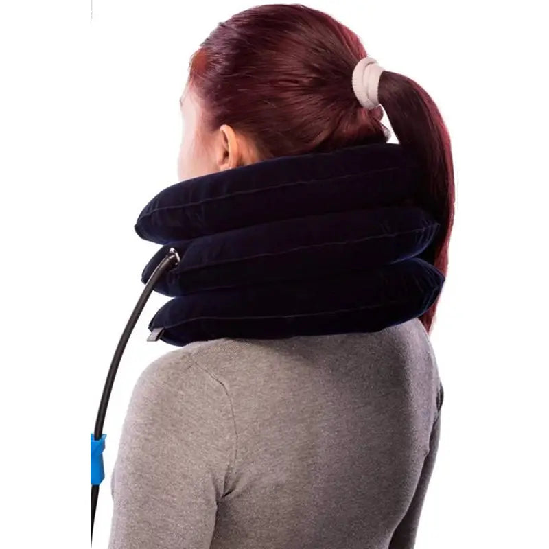 Cervical Neck Traction Device, Inflatable Cervical Pillow with Collar Adjustable - Oshi.pk - Buy & Sell Online
