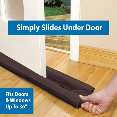 Pack of 4 - Door Draft or door Seal | Double Draft Guard Wind dust Blocker Sealer Stopper - Oshi.pk - Buy & Sell Online