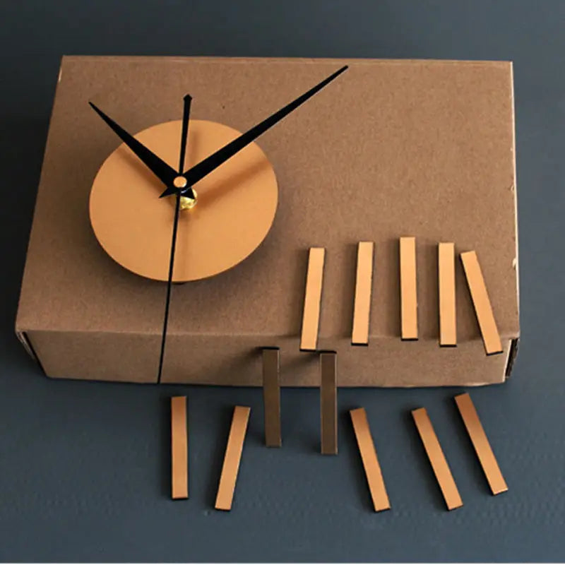 Modern Minimalist Fashion 2mm DIY 3D Acrylic Wall Clock (35*35 Inches) - Oshi.pk - Buy & Sell Online