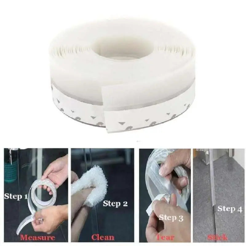 Soundproofing Door Bottom Sealing Silicone Draft Stopper (3 Meter) - Oshi.pk - Buy & Sell Online