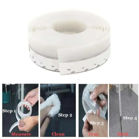 Soundproofing Door Bottom Sealing Silicone Draft Stopper (5 Meter) - Oshi.pk - Buy & Sell Online