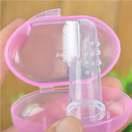 Silicone Finger Baby Toothbrush - Oshi.pk - Buy & Sell Online