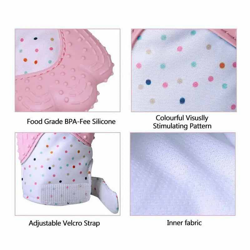 Baby Silicone Teething Mitten Glove - Oshi.pk - Buy & Sell Online