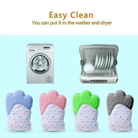 Baby Silicone Teething Mitten Glove - Oshi.pk - Buy & Sell Online