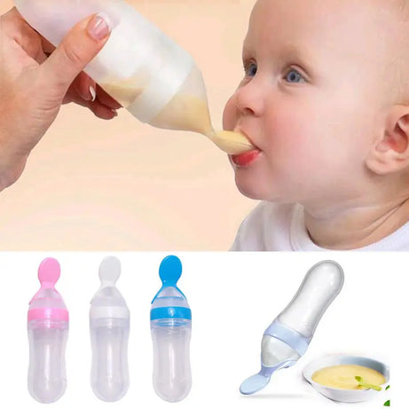 Squeeze Baby Food Dispensing Spoon - Oshi.pk - Buy & Sell Online