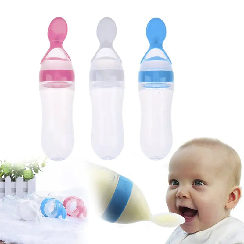 Squeeze Baby Food Dispensing Spoon - Oshi.pk - Buy & Sell Online