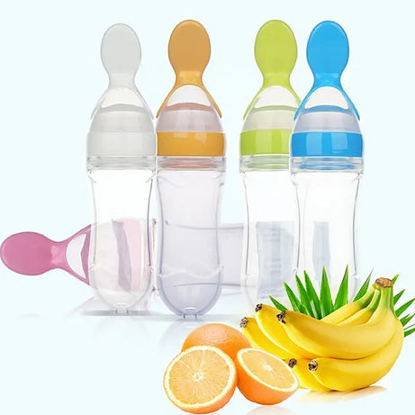 Squeeze Baby Food Dispensing Spoon - Oshi.pk - Buy & Sell Online