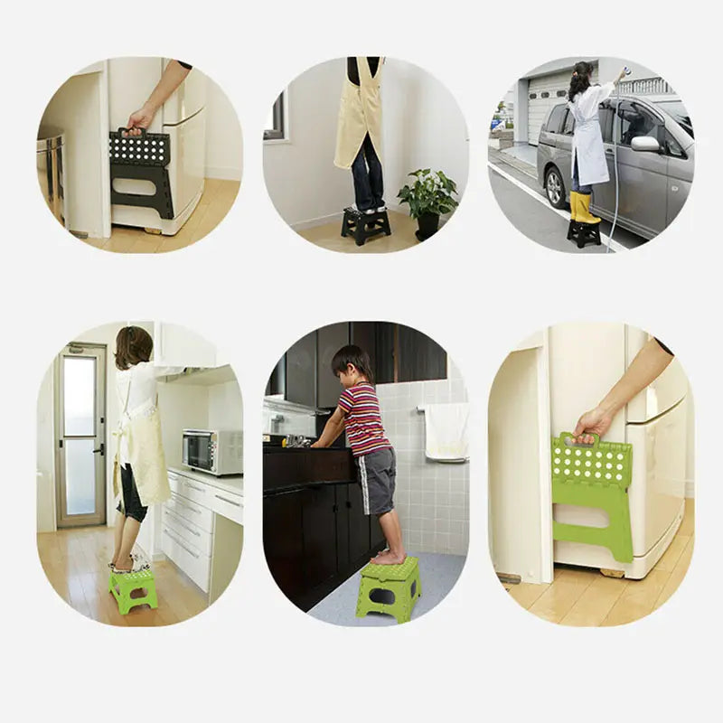 New Easy Portable Step Folding Stool (Pack of 2) - Oshi.pk - Buy & Sell Online