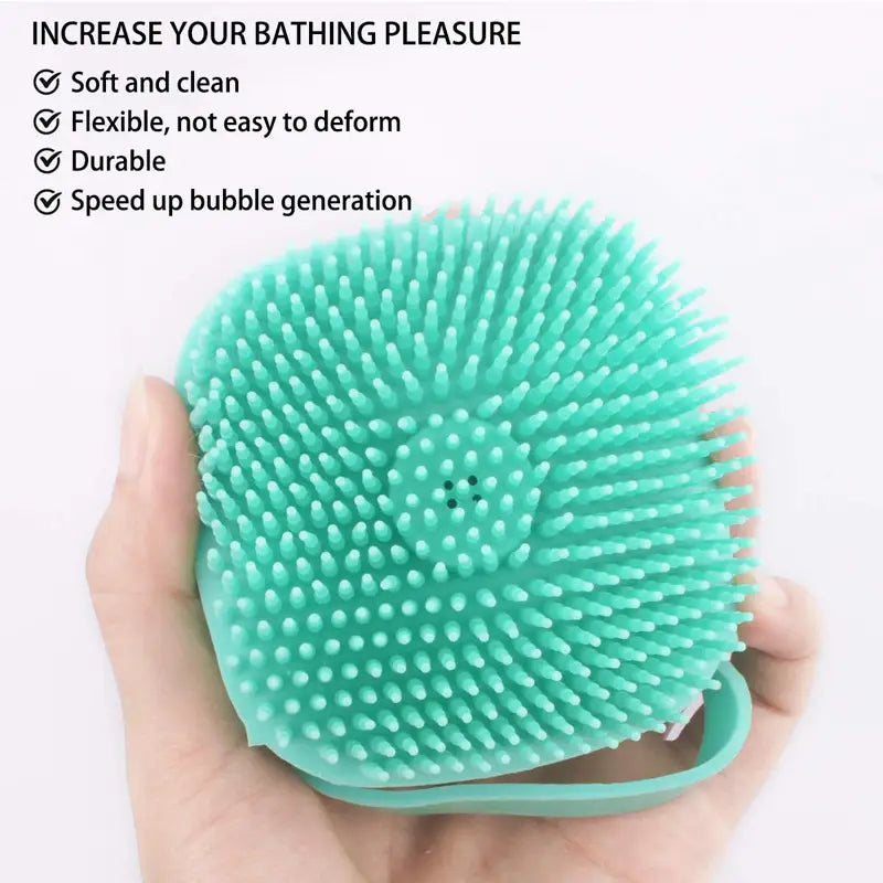 Magic Silicone Massage Bath Brush (Pack Of 2) - Oshi.pk - Buy & Sell Online