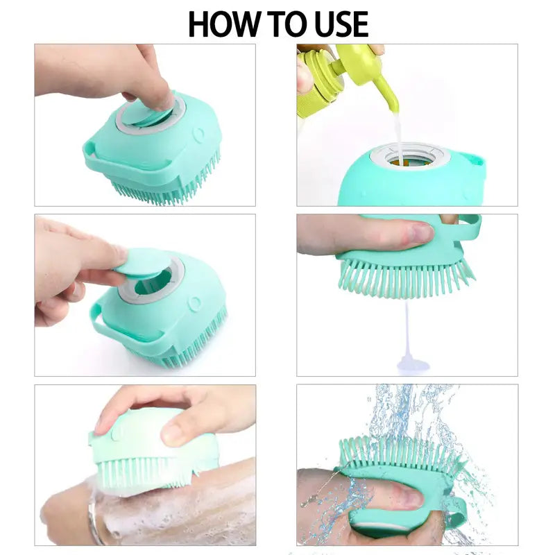 Magic Silicone Massage Bath Brush (Pack Of 2) - Oshi.pk - Buy & Sell Online