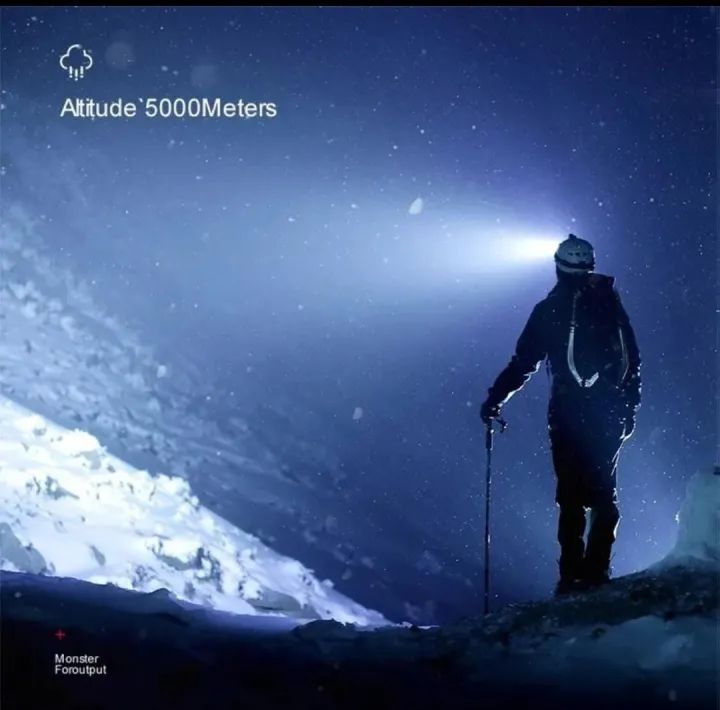 5LED Headlight Flashlight Rechargeable Light with Flashing for Outdoor Climbing & Camping Ligh - Oshi.pk - Buy & Sell Online