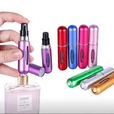 5ml Portable Mini Refillable Perfume Atomizer - Travel Perfume Bottle, Perfume Spray Scent Pump Case - Oshi.pk - Buy & Sell Online