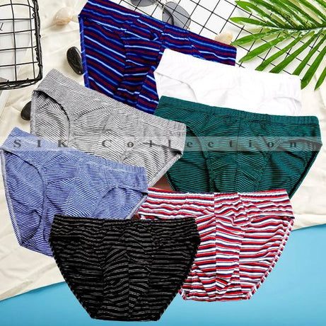 6 – Pack Stripe Cotton Underwear for Men & Boys - Oshi.pk - Buy & Sell Online