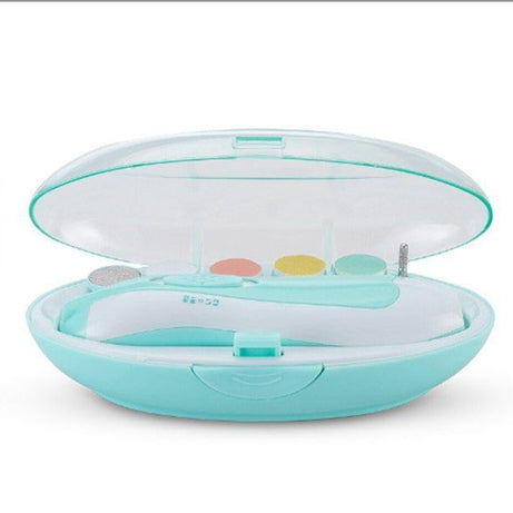 6 In 1 Electric Nail Grinder, Electric Baby Nail Trimmer CHILDREN'S Scissors, Baby Nail Care, Nail Trimmer Manicure,Blue/Pink - Oshi.pk - Buy & Sell Online