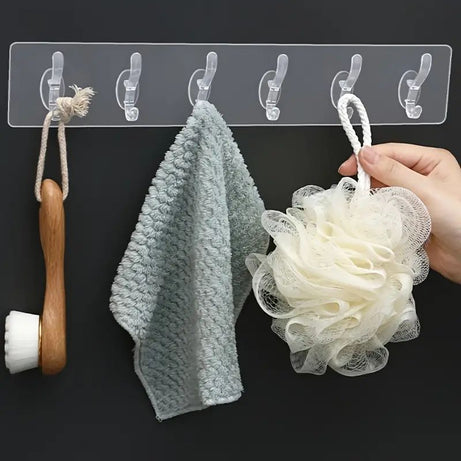 6 in 1 self adhesive heavy duty wall hook hanger - Oshi.pk - Buy & Sell Online