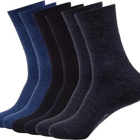 6 Pairs Cotton Classic Socks For Men/ Random Colors - Oshi.pk - Buy & Sell Online