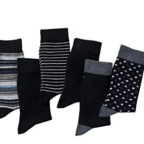 6 Pairs For Men Design Socks