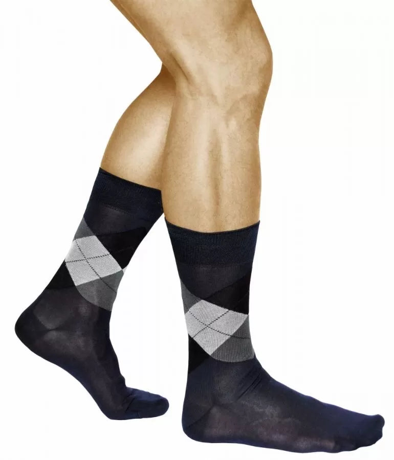 6 Pairs Pack – Cotton Stretchy Dress Socks for Men/Boys