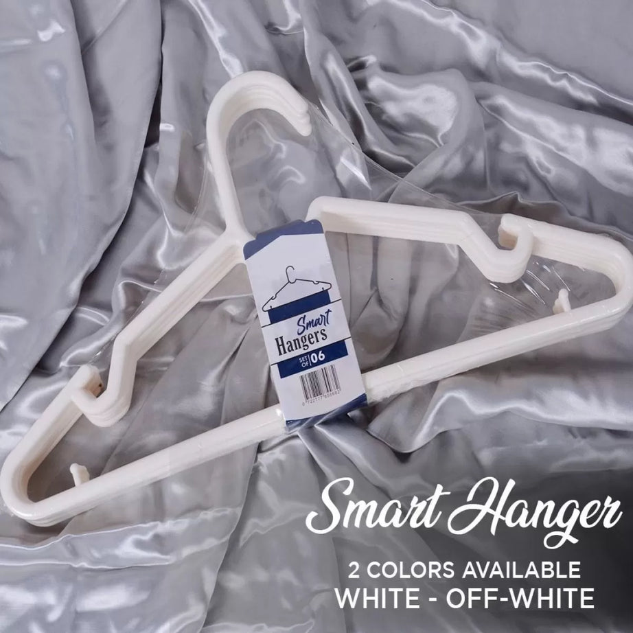 6 Pcs Hangers For Clothes Hanger Organizer Smart Hanger For Cloth Hangers For Kids High Quality Plastic Hangers Space Saving Storage Organizer