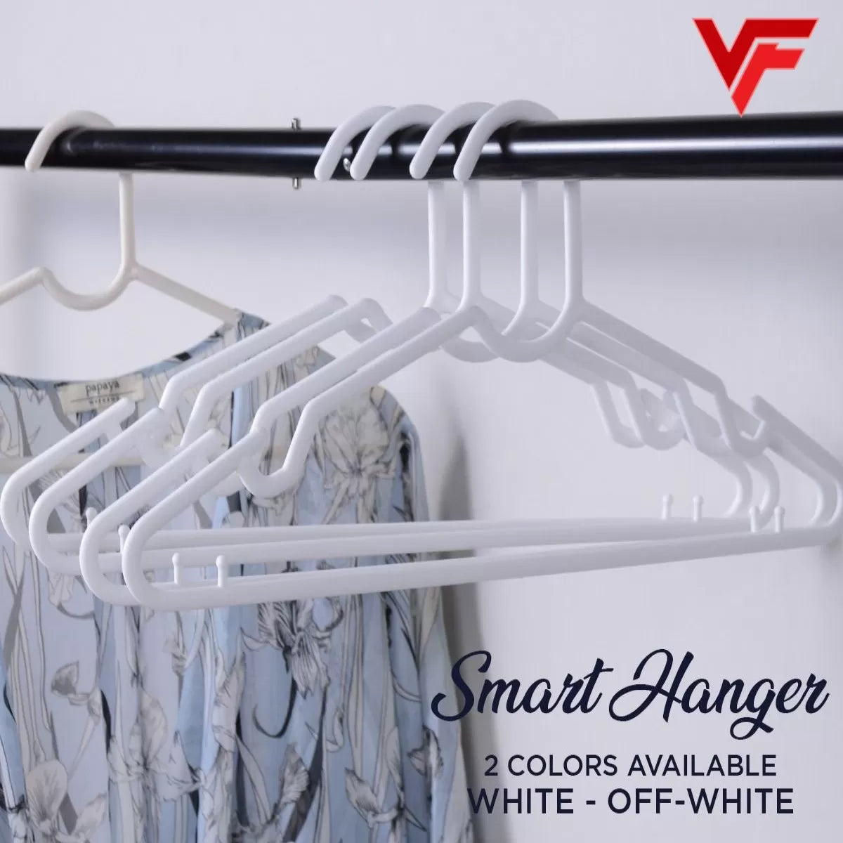 6 Pcs Hangers For Clothes Hanger Organizer Smart Hanger For Cloth Hangers For Kids High Quality Plastic Hangers Space Saving Storage Organizer