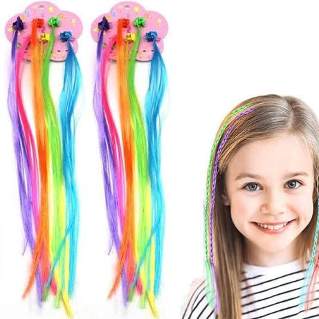 6 pcs multi Hair extension with hair clip - Oshi.pk - Buy & Sell Online