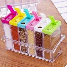 6 pcs spice jar - Oshi.pk - Buy & Sell Online