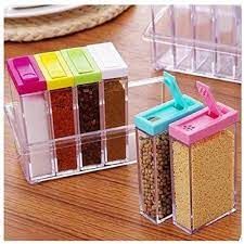 6 pcs spice jar - Oshi.pk - Buy & Sell Online