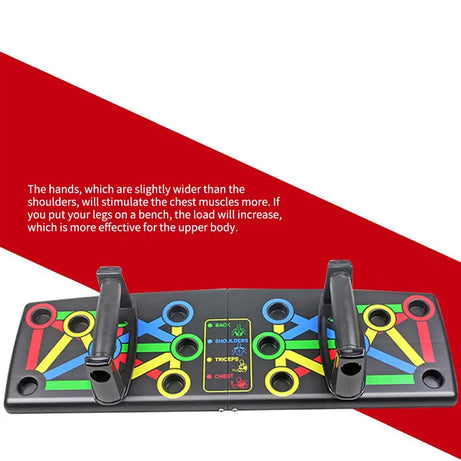 Foldable Push Up Board, 9 in 1 Multifunction Push-up Rack for Home Workouts - Oshi.pk - Buy & Sell Online