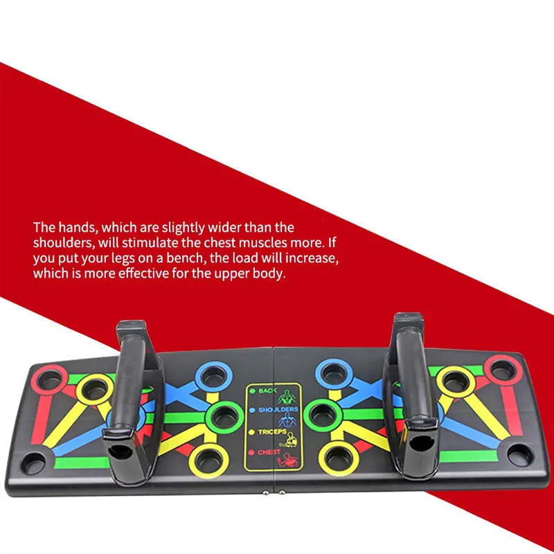 Foldable Push Up Board, 9 in 1 Multifunction Push-up Rack for Home Workouts - Oshi.pk - Buy & Sell Online