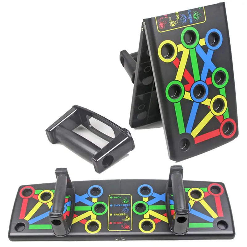 Foldable Push Up Board, 9 in 1 Multifunction Push-up Rack for Home Workouts - Oshi.pk - Buy & Sell Online