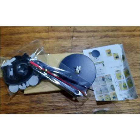 Numbers And Words DIY 3D 2mm Acrylic Wall Clock (12 Inches) - Oshi.pk - Buy & Sell Online