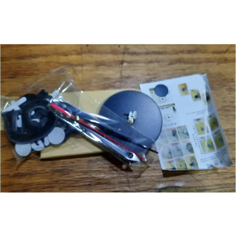 Numbers And Words DIY 3D 2mm Acrylic Wall Clock (12 Inches) - Oshi.pk - Buy & Sell Online