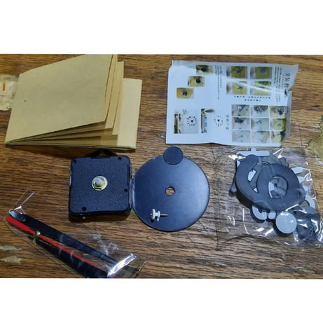 Numbers And Words DIY 3D 2mm Acrylic Wall Clock (12 Inches) - Oshi.pk - Buy & Sell Online