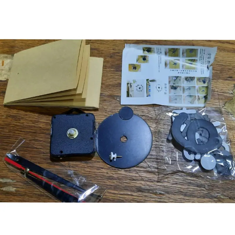 Numbers And Words DIY 3D 2mm Acrylic Wall Clock (12 Inches) - Oshi.pk - Buy & Sell Online