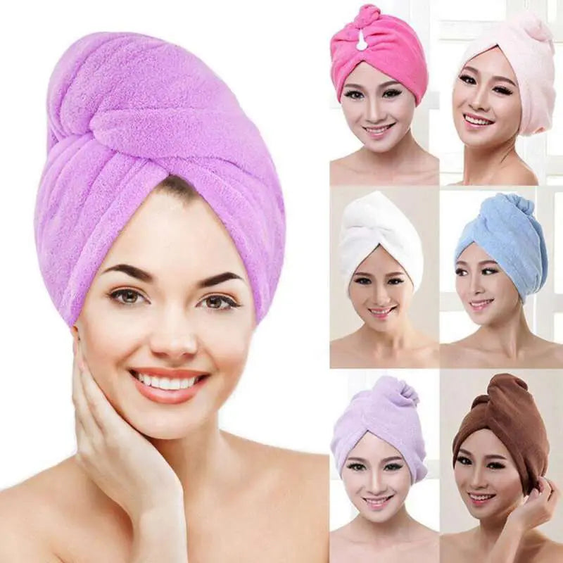 Magic Microfiberrapid Hair Drying Turbie Towels (Pack Of 5) - Oshi.pk - Buy & Sell Online
