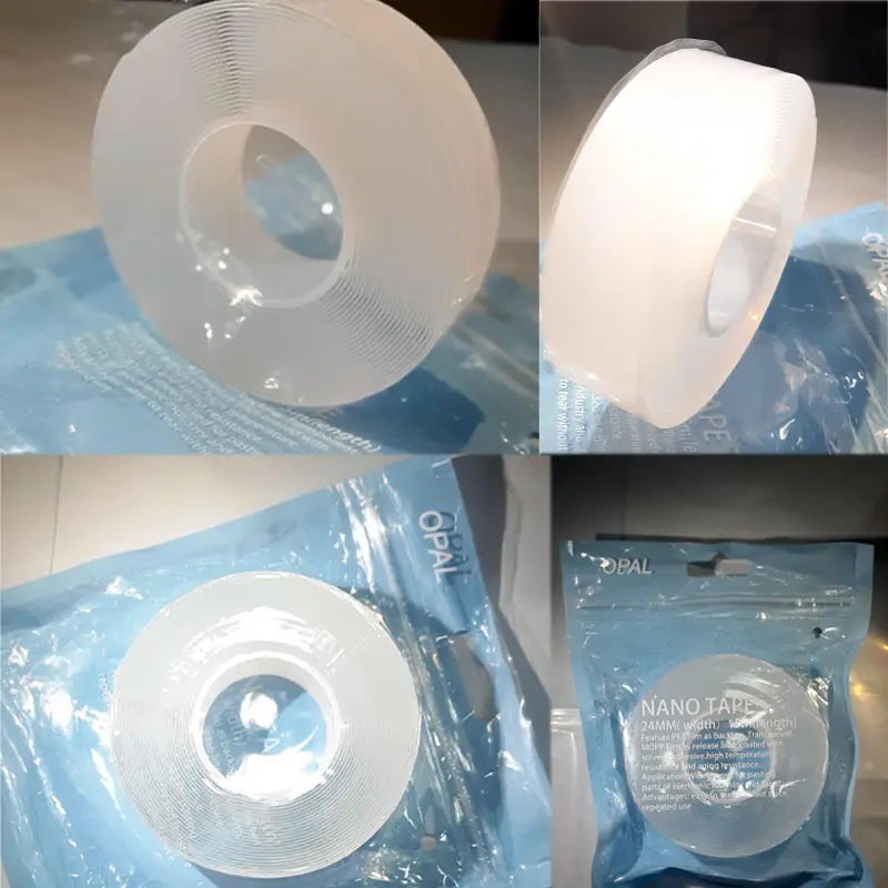 Nano PU Gel Double-Sided Traceless Transparent Adhesive Tape (24mm By 5 meter) - Oshi.pk - Buy & Sell Online
