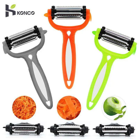 3 in 1 Multi-functional 360 Degree Rotary Kitchen Tool (Grater-Peeler-Slicer-Cutter) - Oshi.pk - Buy & Sell Online