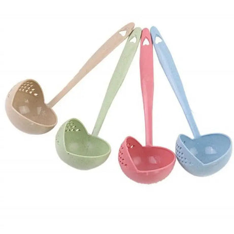 2 in 1 Long Handle Scoop Spoon Soup Strainer - Oshi.pk - Buy & Sell Online