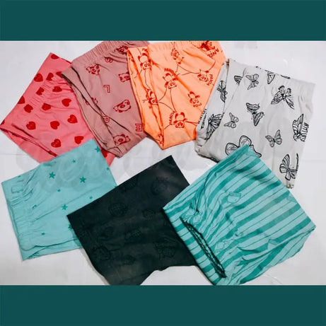 Pack of 4 Random Printed Pajamas for Her - Oshi.pk - Buy & Sell Online