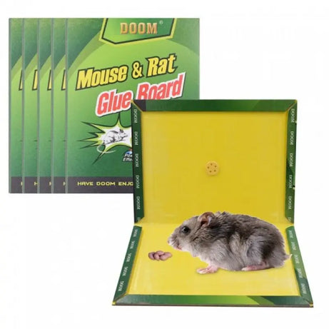 2 Pcs Reusable Expert Catch Mouse Glue Traps Mouse Size Glue Traps