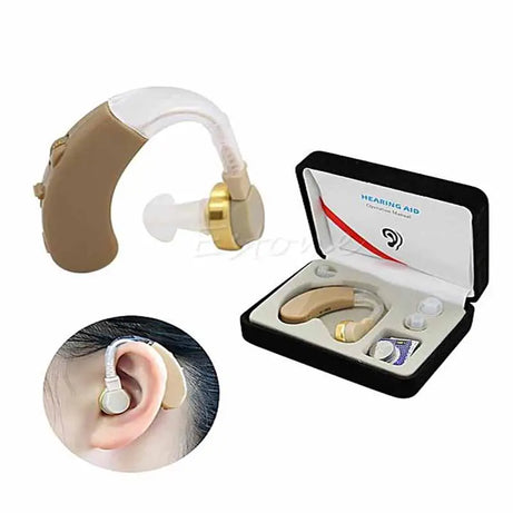 Hearing Aids Aid Behind The Ear Sound Amplifier Adjustable Kit - Oshi.pk - Buy & Sell Online