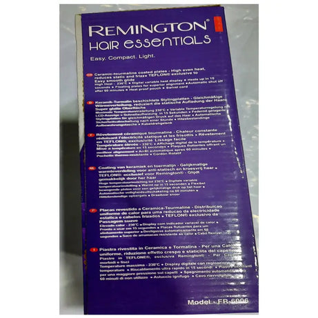 REMINGTON Hair Essentials Style Shaper (FR-6006) - Oshi.pk - Buy & Sell Online